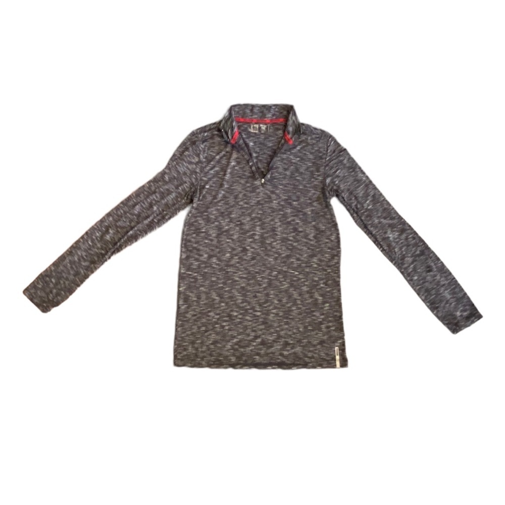 {Rbx} Fitted Pullover Half Zip Workout Long Sleev… - image 1